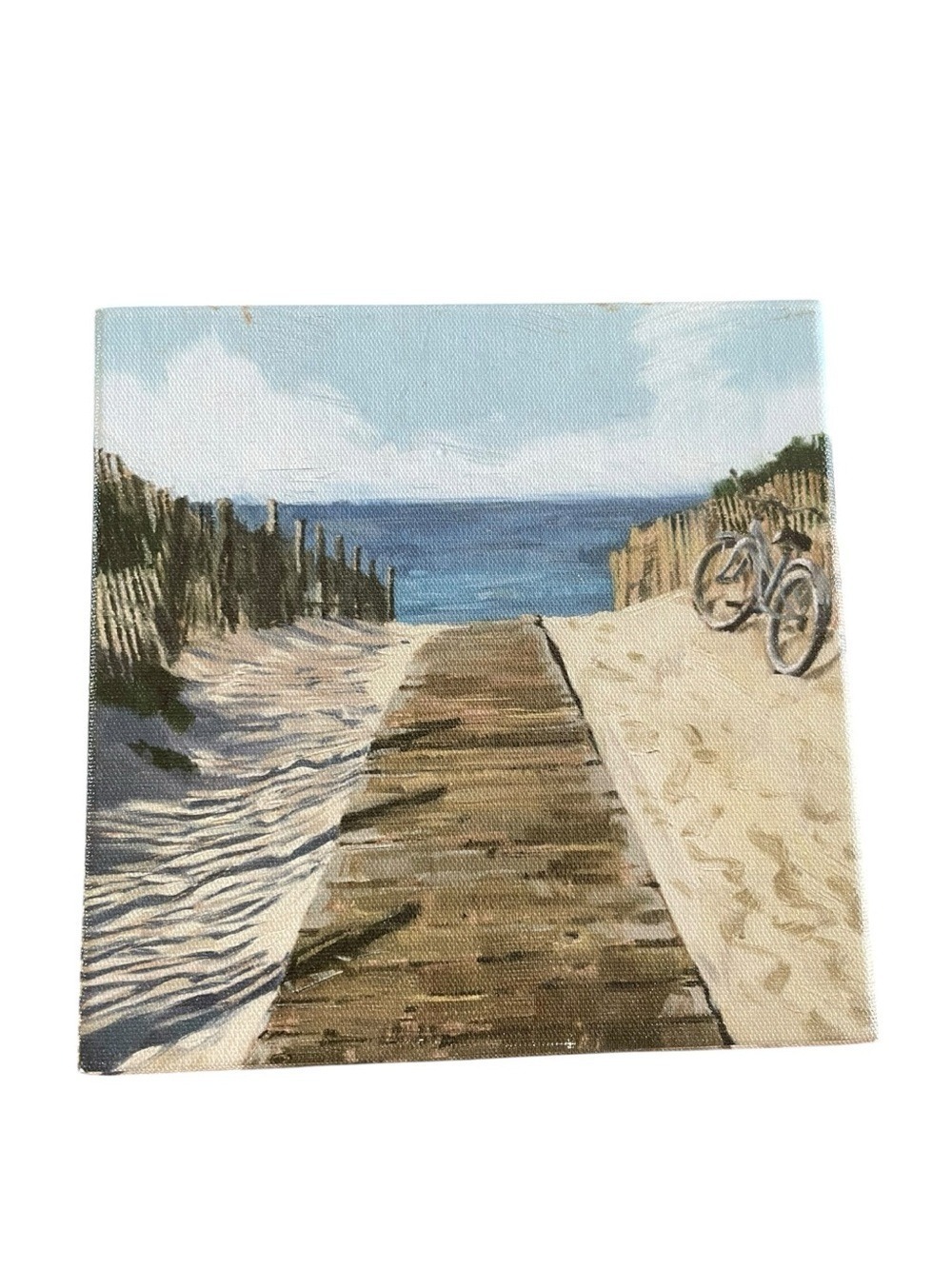 Darren Gygi Home Collection Giclee Wall Art "Beach Path" Beach Nautical Ocean